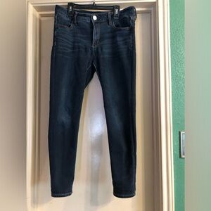 American Eagle Outfitters Dark Blue Skinny Jegging Jeans